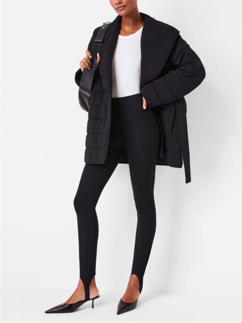 SPANX Ponte Stirrup leggings CoreSure shaping